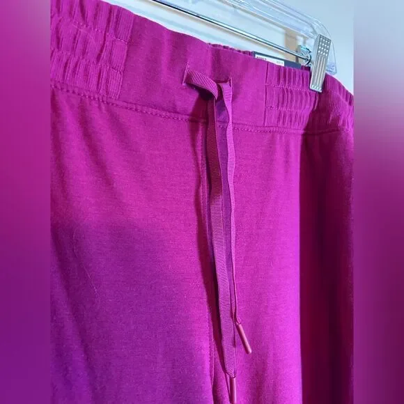 NWT Trek Gear Mid Rise Jogger berry color size 1X - Picture 4 of 10